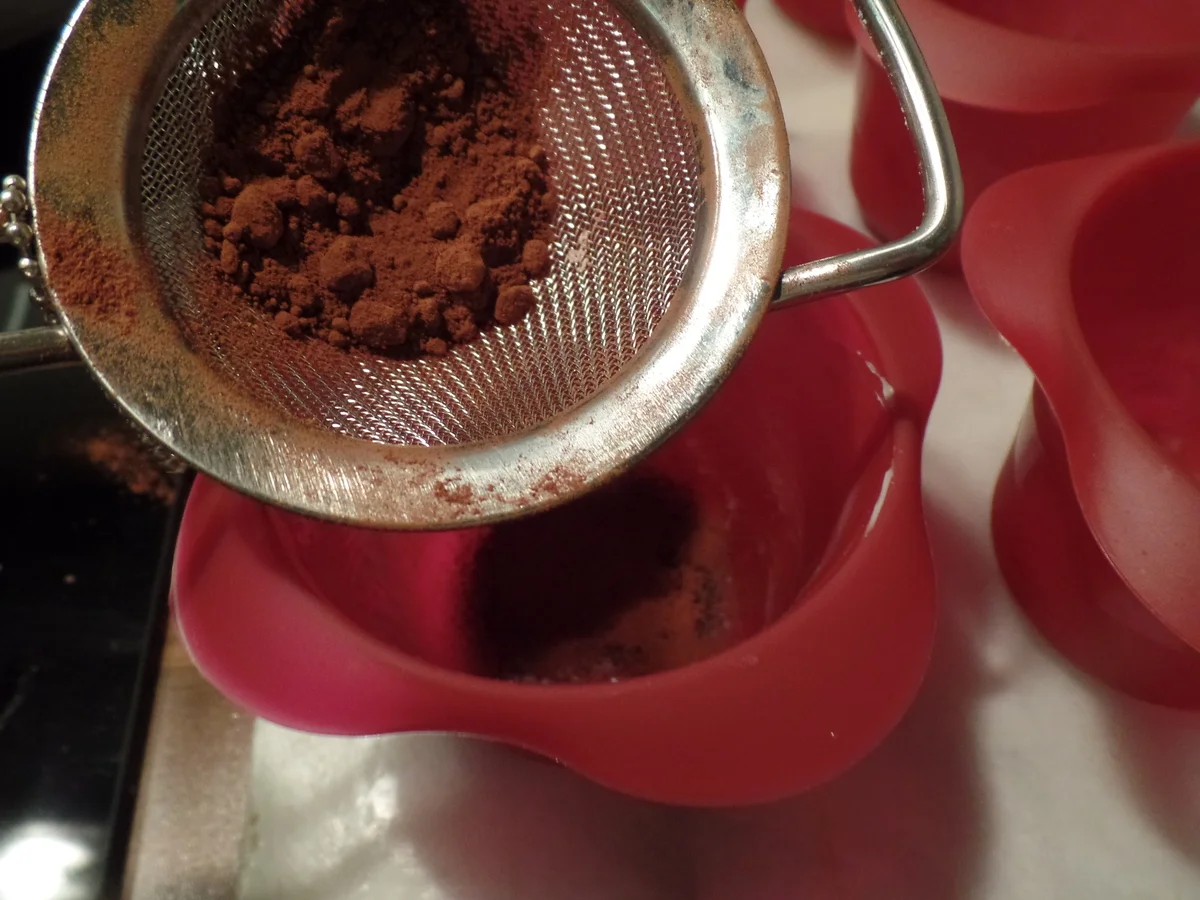 Schokoküchlein mit flüssigem Kern - Rezept - Bild Nr. 9561