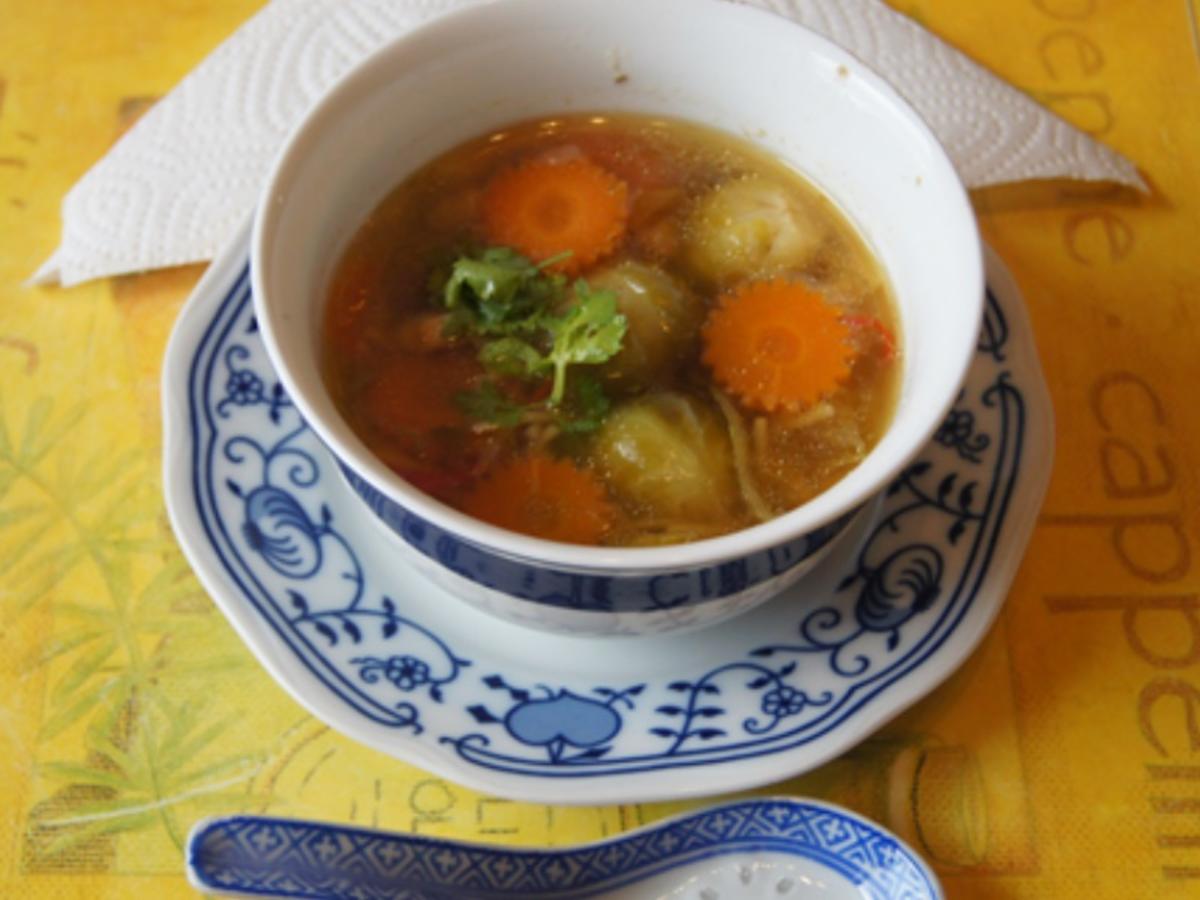 Asiatische Huhnersuppe Rezept Mit Bild Kochbar De