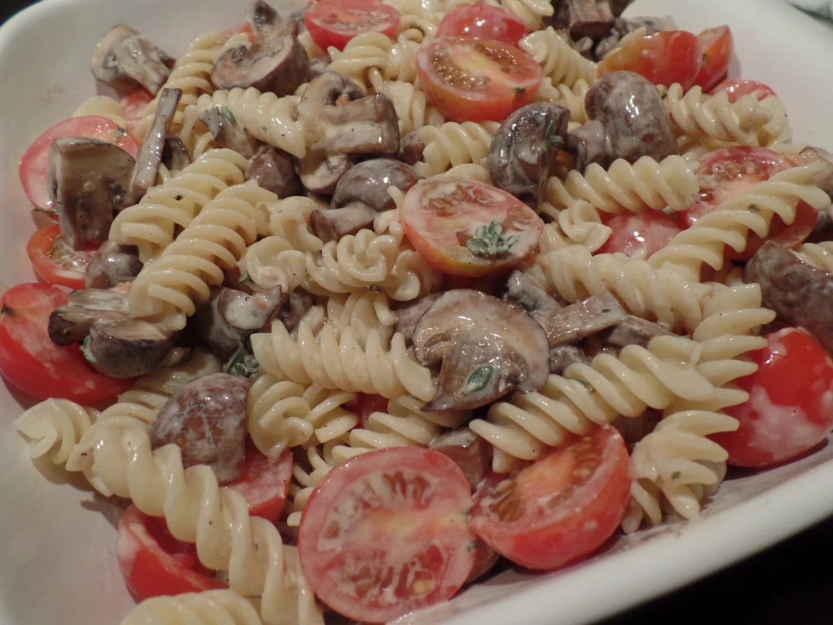 Rezept: Überbackene Pilz-Pasta Bild Nr. 9559 Überbackene Pilz-Pasta - Rezept - Bild Nr. 9559