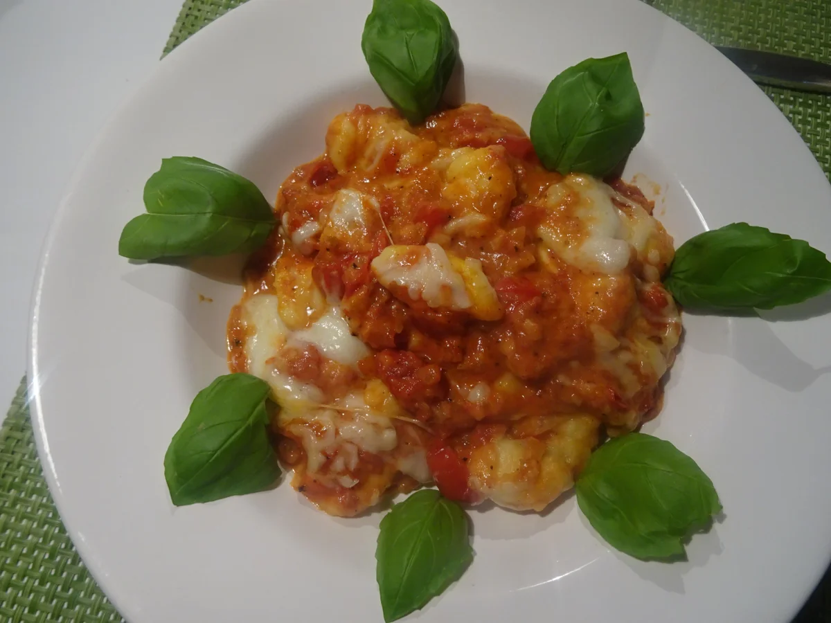 Rezept: Gnocchi "Caprese" Bild Nr. 2 Gnocchi "Caprese" - Rezept - Bild Nr. 2