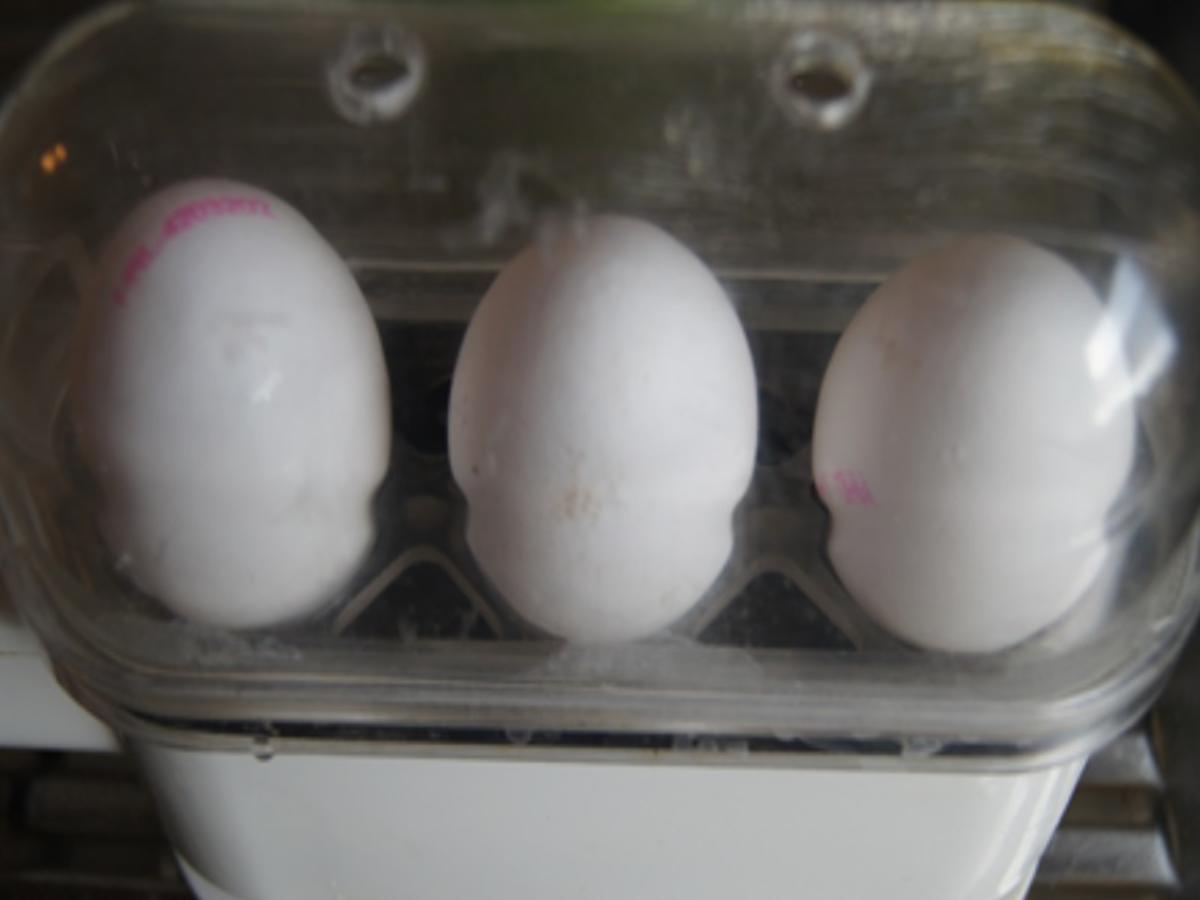 Gekochte Eier in Dillsauce mit geräucherten Lachs und Drillingen - Rezept - Bild Nr. 4