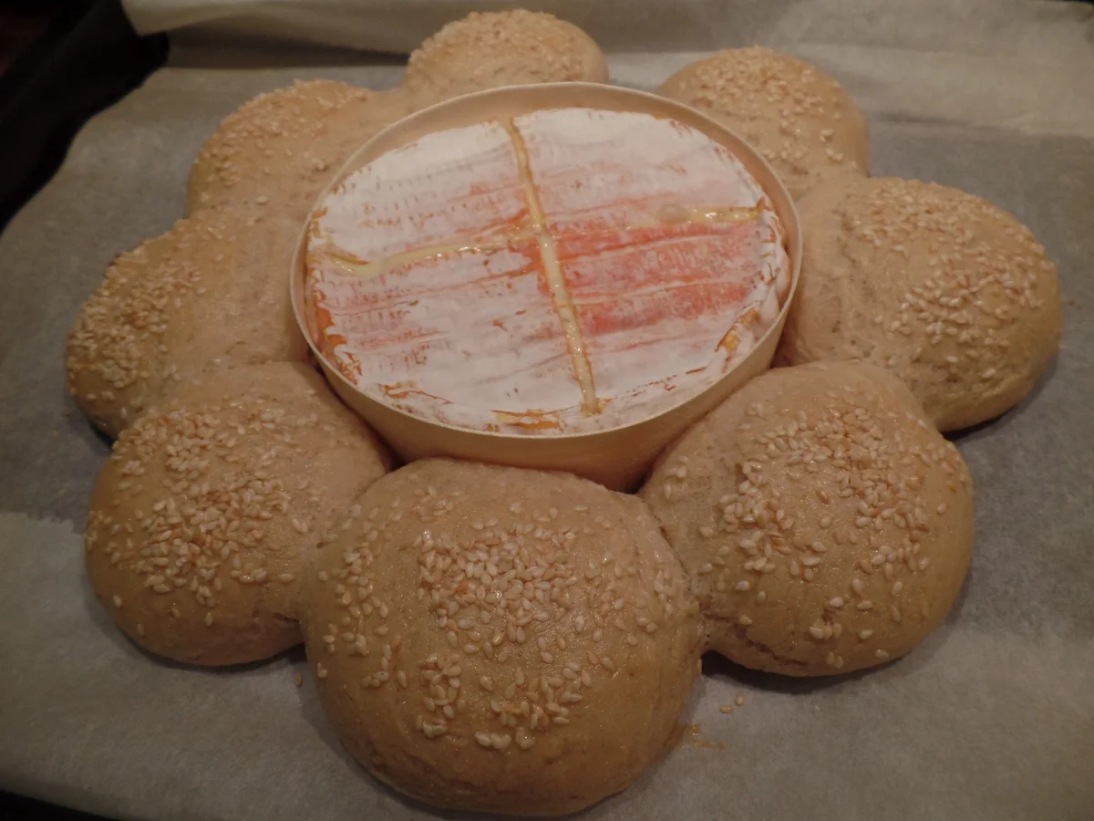 Ofenkäse-Partyrad - Rezept - Bild Nr. 9557