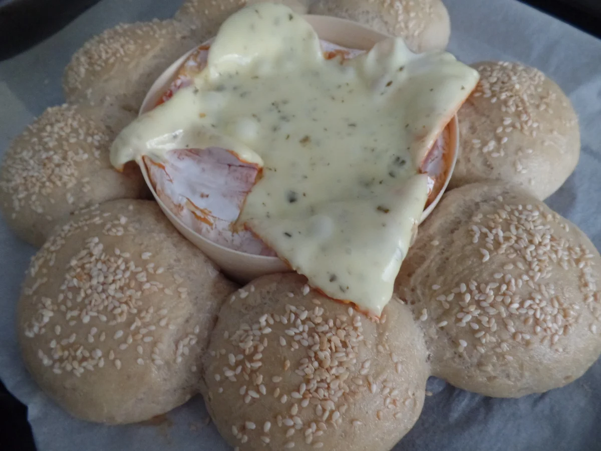 Ofenkäse-Partyrad - Rezept - Bild Nr. 9558