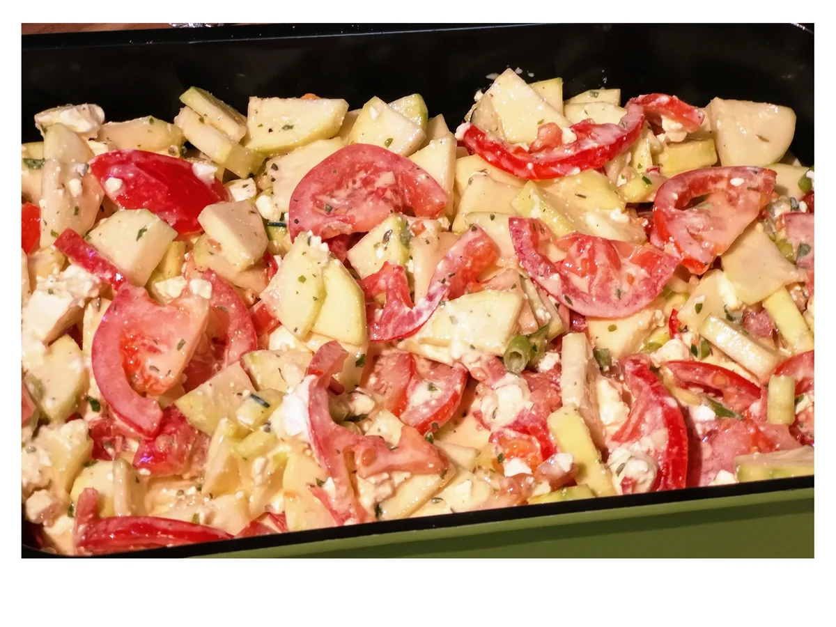 Rezept: BiNe` S ZUCCHINI - TOMATEN - AUFLAUF Bild Nr. 4 BiNe` S ZUCCHINI - TOMATEN - AUFLAUF - Rezept - Bild Nr. 4