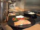 Granatiger Linsenmix auf Rucola mit „limettiertem“ Lachs - Rezept - Bild Nr. 2