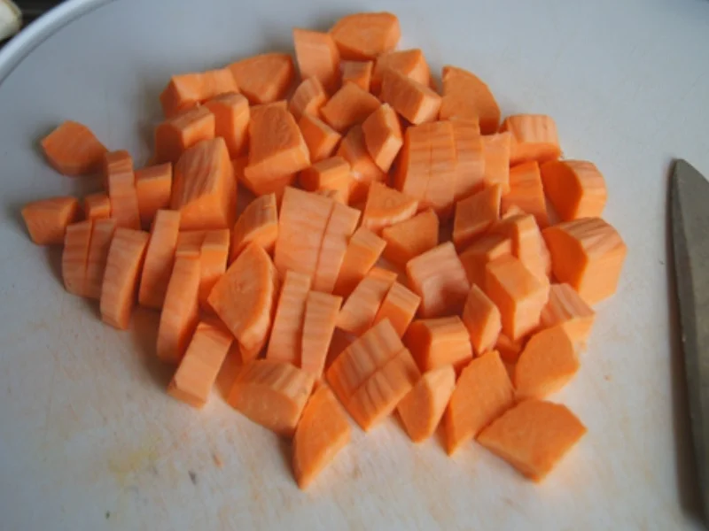 Rezept: Steinpilzpfanne mit Süßkartoffelstampf Bild Nr. 10 Steinpilzpfanne mit Süßkartoffelstampf - Rezept - Bild Nr. 10