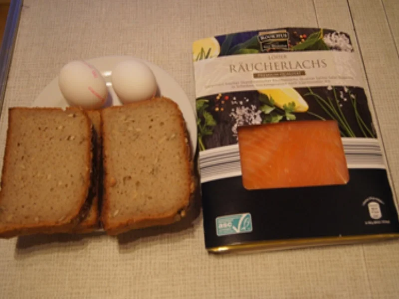 Rezept: Räucherlachs-French-Toast Bild Nr. 3 Räucherlachs-French-Toast - Rezept - Bild Nr. 3