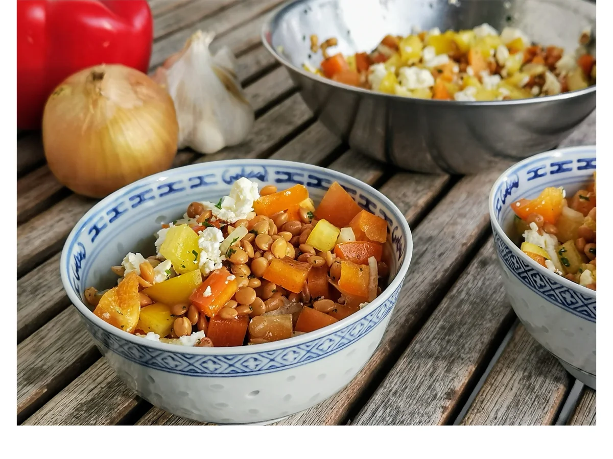 BiNe` S LINSEN - PAPRIKASALAT - Rezept - Bild Nr. 3