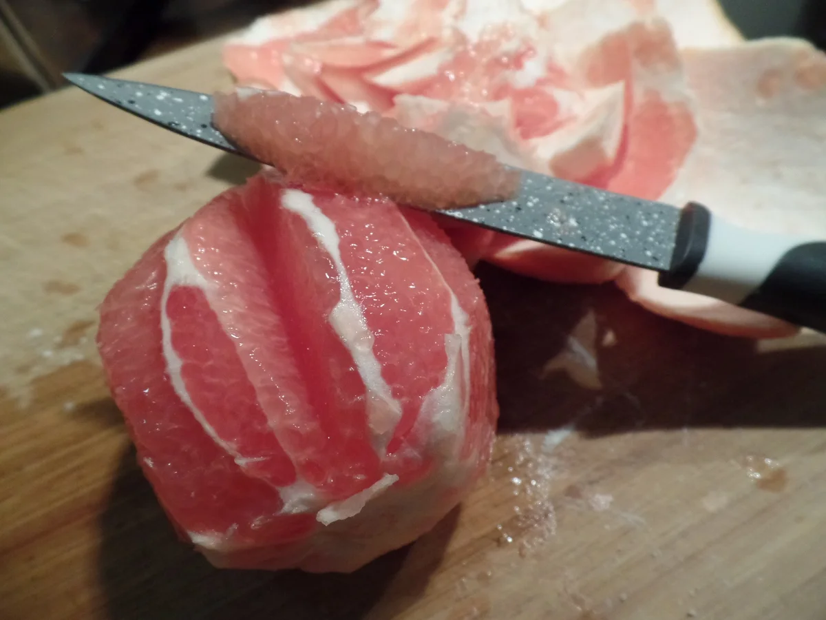 Rezept: Weißer Schokopudding mit Grapefruitkompott Bild Nr. 9566 Weißer Schokopudding mit Grapefruitkompott - Rezept - Bild Nr. 9566