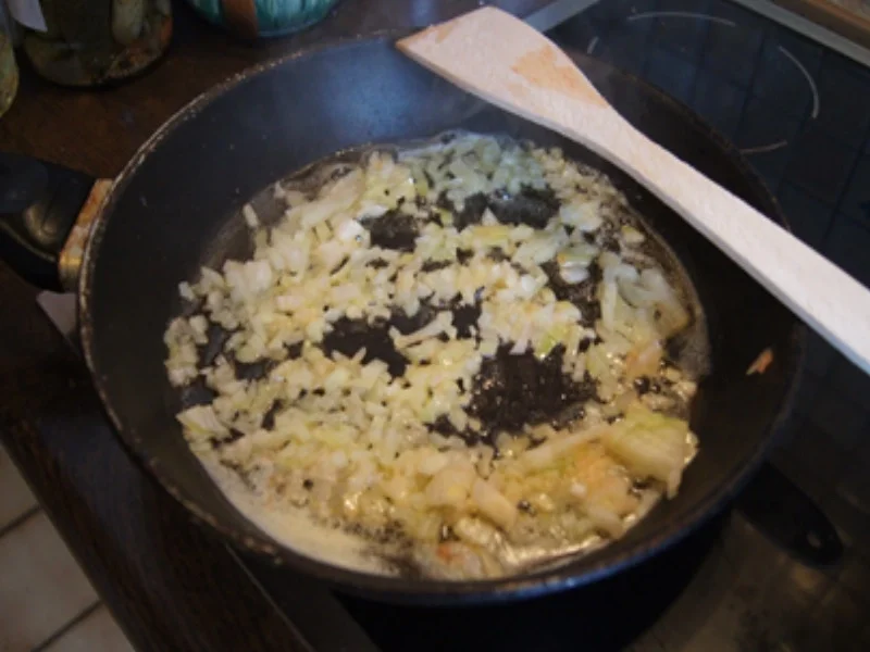 Tomatenrührei mit Rote Bete Salat und Backkartöffelchen - Rezept - Bild Nr. 7