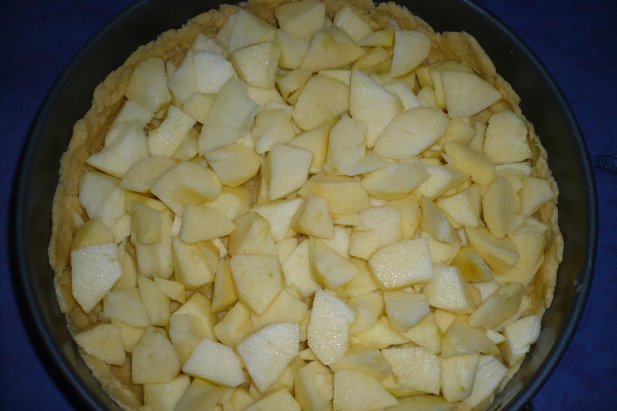 Apfel - Pudding Kuchen - Rezept - Bild Nr. 4