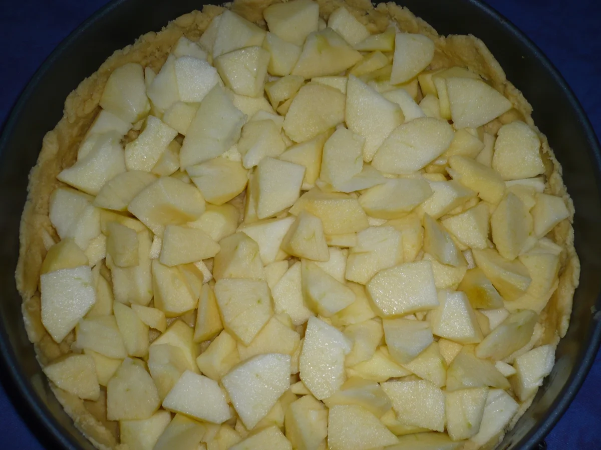 Apfel - Pudding Kuchen - Rezept - Bild Nr. 4