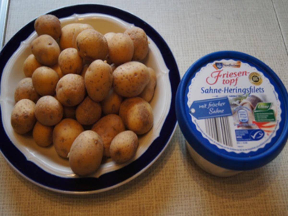Französche Kartoffeln mit Sahne-Heringsfilets - Rezept - Bild Nr. 3