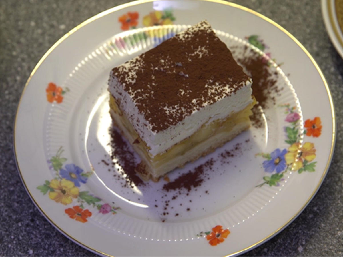 Apfelsorbet und Apfelweintorte - von Das perfekte Dinner