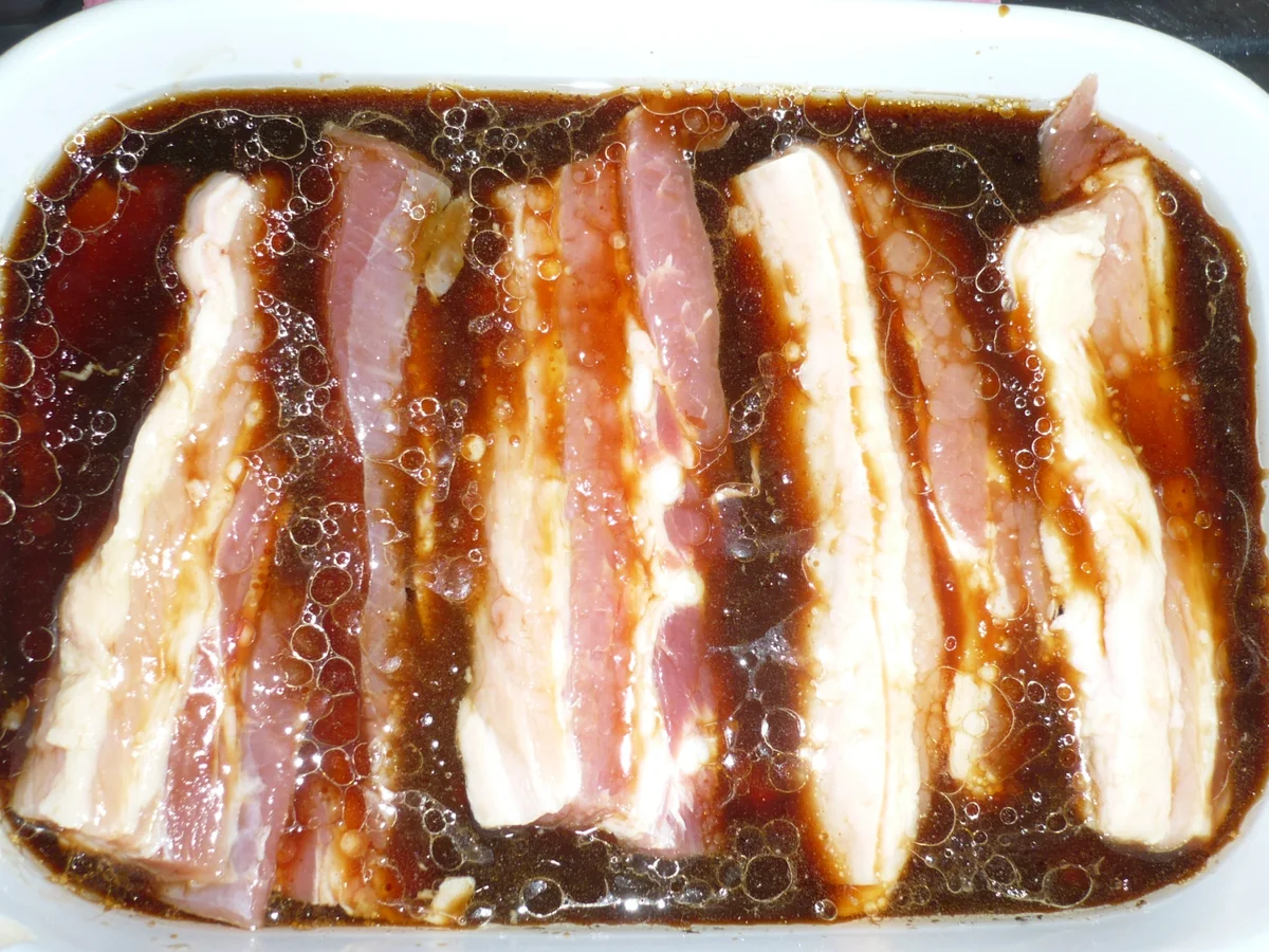 Teriyaki - Schweinebauch - Rezept - Bild Nr. 4