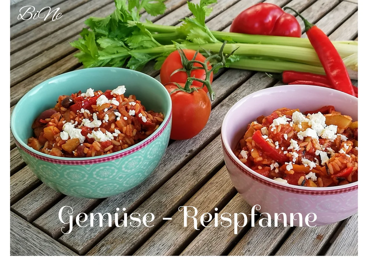 BiNe` S GEMÜSE - REISPFANNE - Rezept - Bild Nr. 6