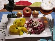 Salat van Maatjeshereng (Matjessalat) - Rezept - Bild Nr. 2
