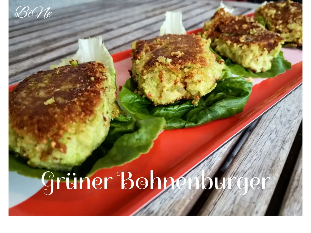 BiNe` S GRÜNER BOHNENBURGER - Rezept - Bild Nr. 6