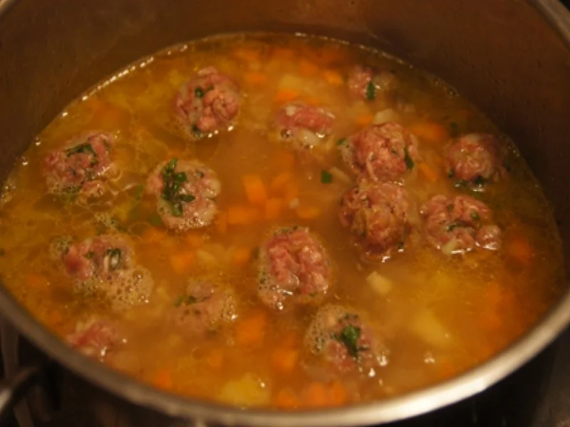 Rezept: Türkische Linsensuppe mit Hackbällchen Bild Nr. 17 Türkische Linsensuppe mit Hackbällchen - Rezept - Bild Nr. 17