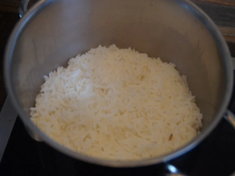 Schweinefilet mit Gemüse im Wok und Basmatireis - Rezept - Bild Nr. 16