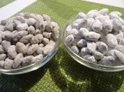 Weihnachtsmandeln mit weißer und dunkler Schokolade - Rezept - Bild Nr. 2