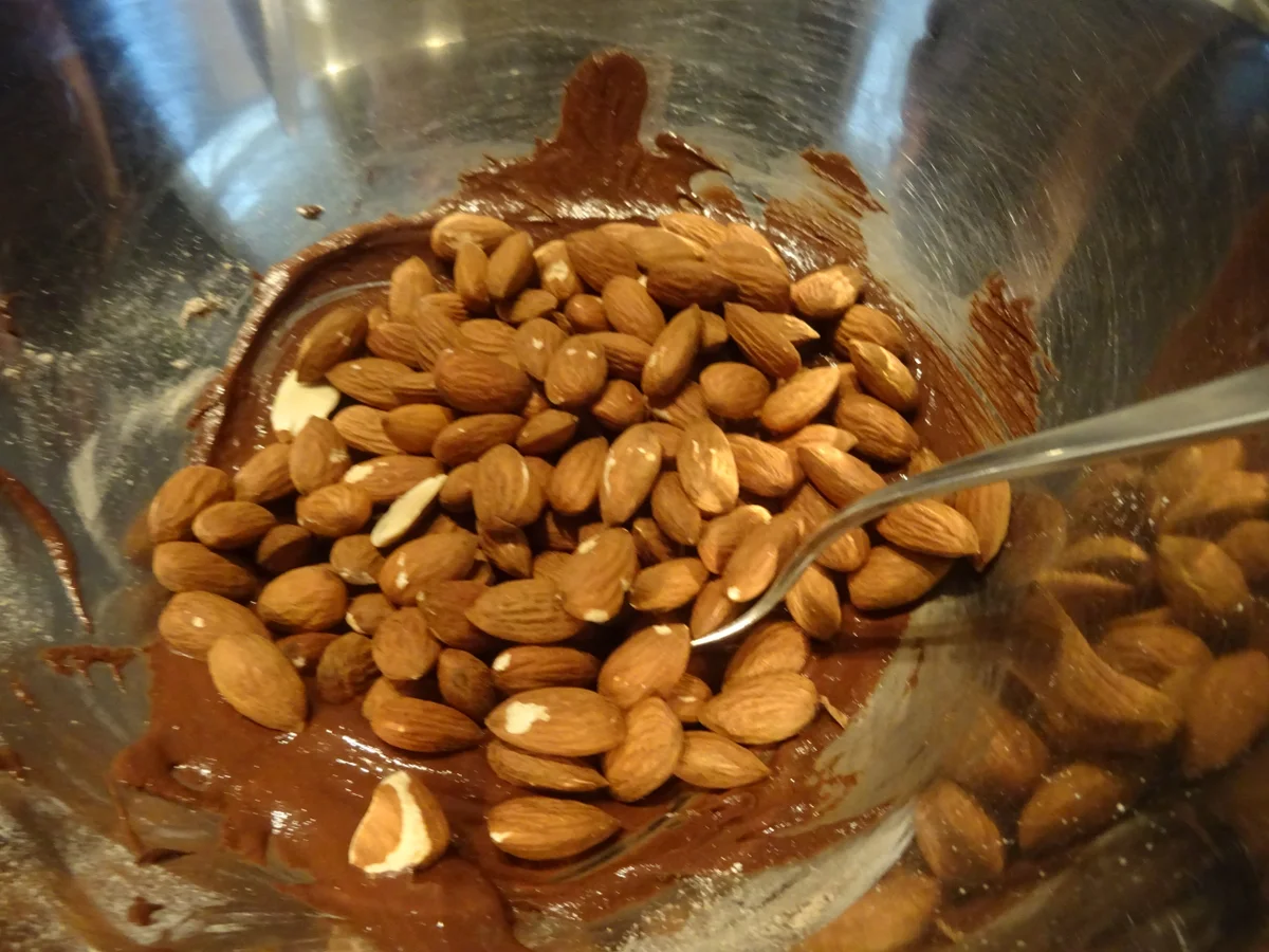 Weihnachtsmandeln mit weißer und dunkler Schokolade - Rezept - Bild Nr. 6