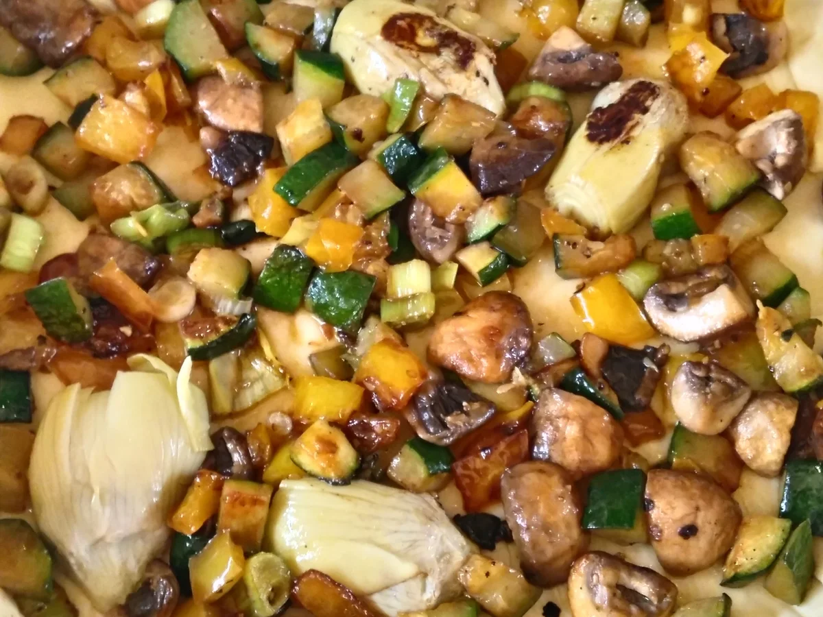 Rezept: Vegane Quiche Bild Nr. 2 Vegane Quiche - Rezept - Bild Nr. 2