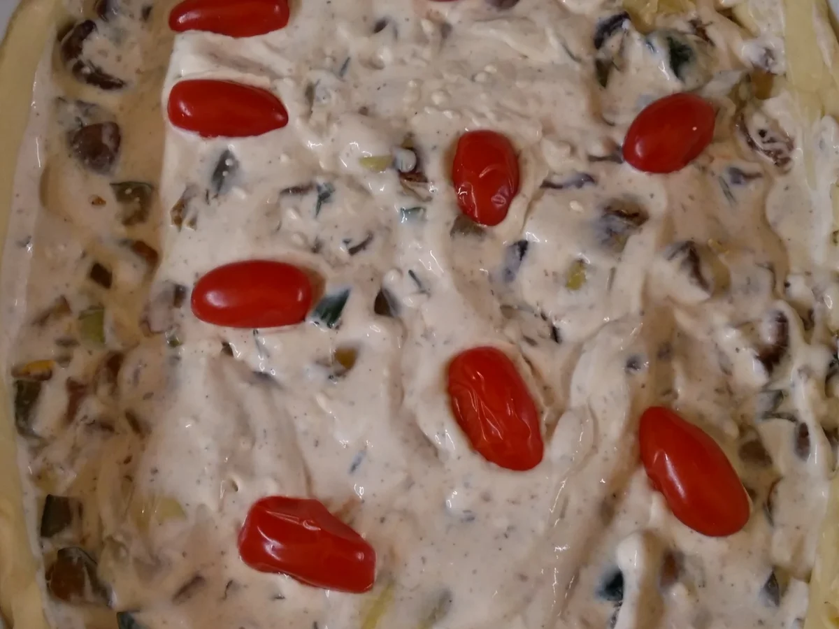 Rezept: Vegane Quiche Bild Nr. 4 Vegane Quiche - Rezept - Bild Nr. 4