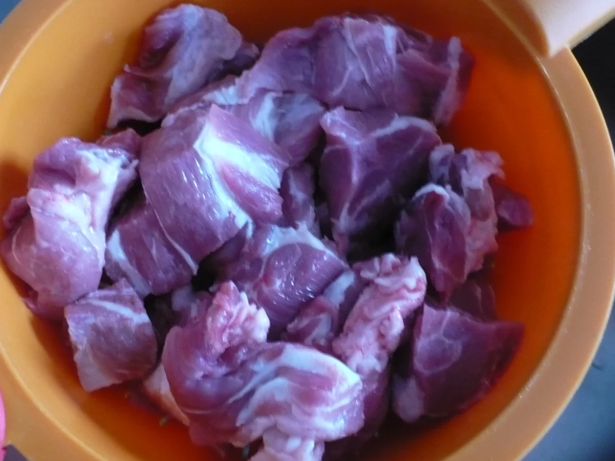 Scharf gebratener Schweinenacken mit Ingwer - Chinakohl - Rezept - Bild Nr. 3