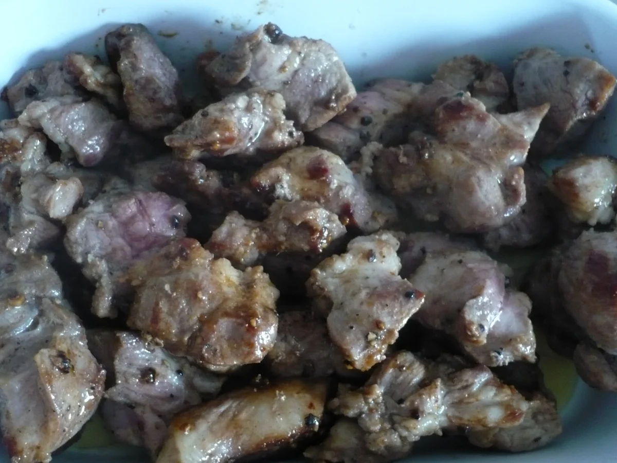 Scharf gebratener Schweinenacken mit Ingwer - Chinakohl - Rezept - Bild Nr. 8