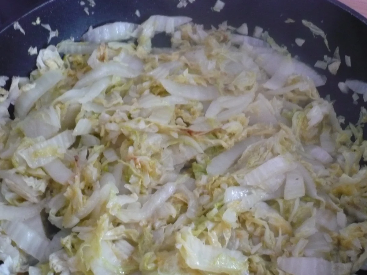 Scharf gebratener Schweinenacken mit Ingwer - Chinakohl - Rezept - Bild Nr. 11