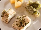 Kabeljaufilet gedünstet  mit Romanesco-Rösschen - Rezept - Bild Nr. 2