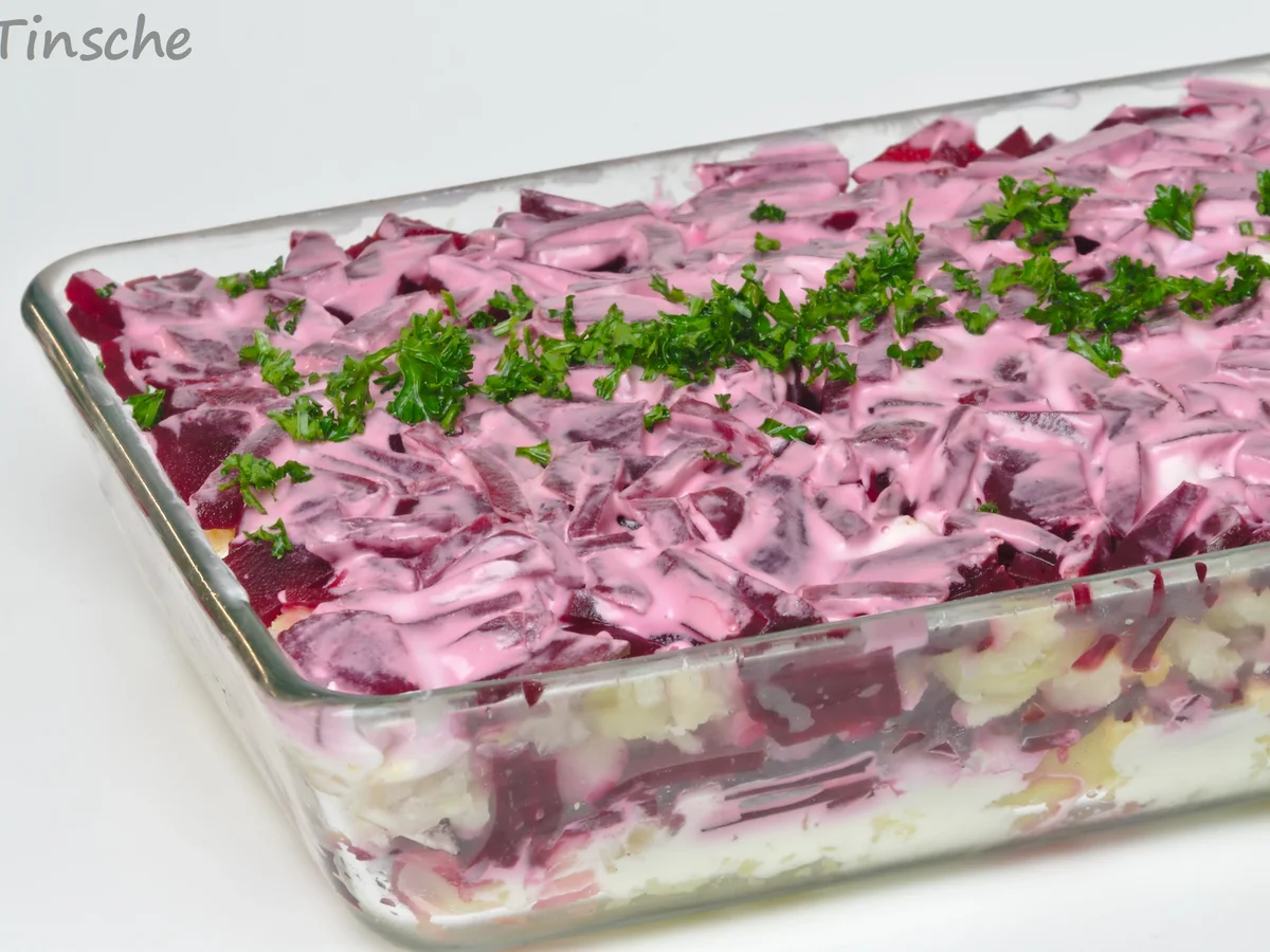 Russischer Schichtsalat - abgewandelt - Rezept - Bild Nr. 3