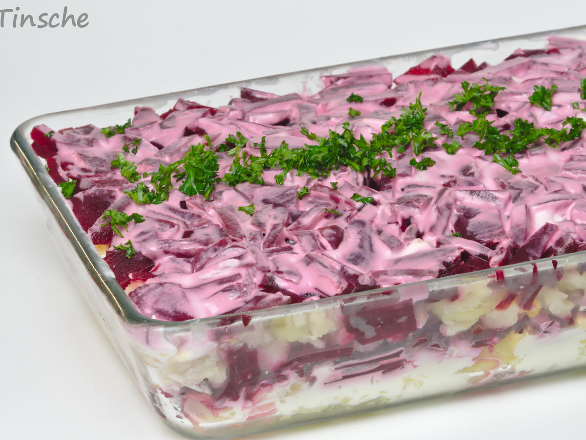 Russischer Schichtsalat - abgewandelt - Rezept - kochbar.de