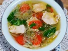 Klare, balinesische Hühnersuppe mit Glasnudeln - Rezept - Bild Nr. 2