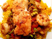 Madras Curry mit Garnelen und Lachs - Rezept - Bild Nr. 2