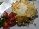 Kartoffel-Hack-Auflauf mit "integriertem Spiegelei" - Rezept - Bild Nr. 3