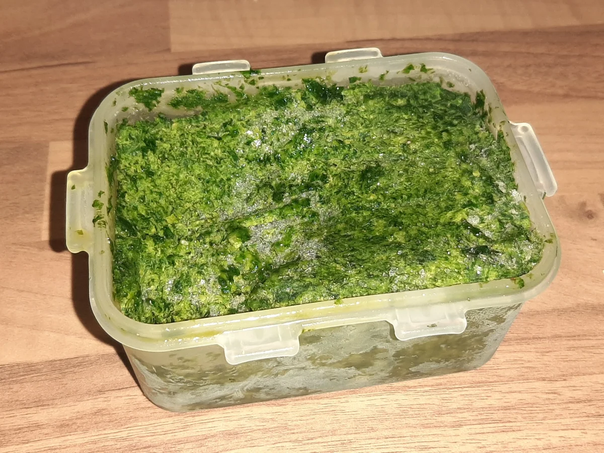 Rezept: Bärlauch-Würzpaste Bild Nr. 2 Bärlauch-Würzpaste - Rezept - Bild Nr. 2