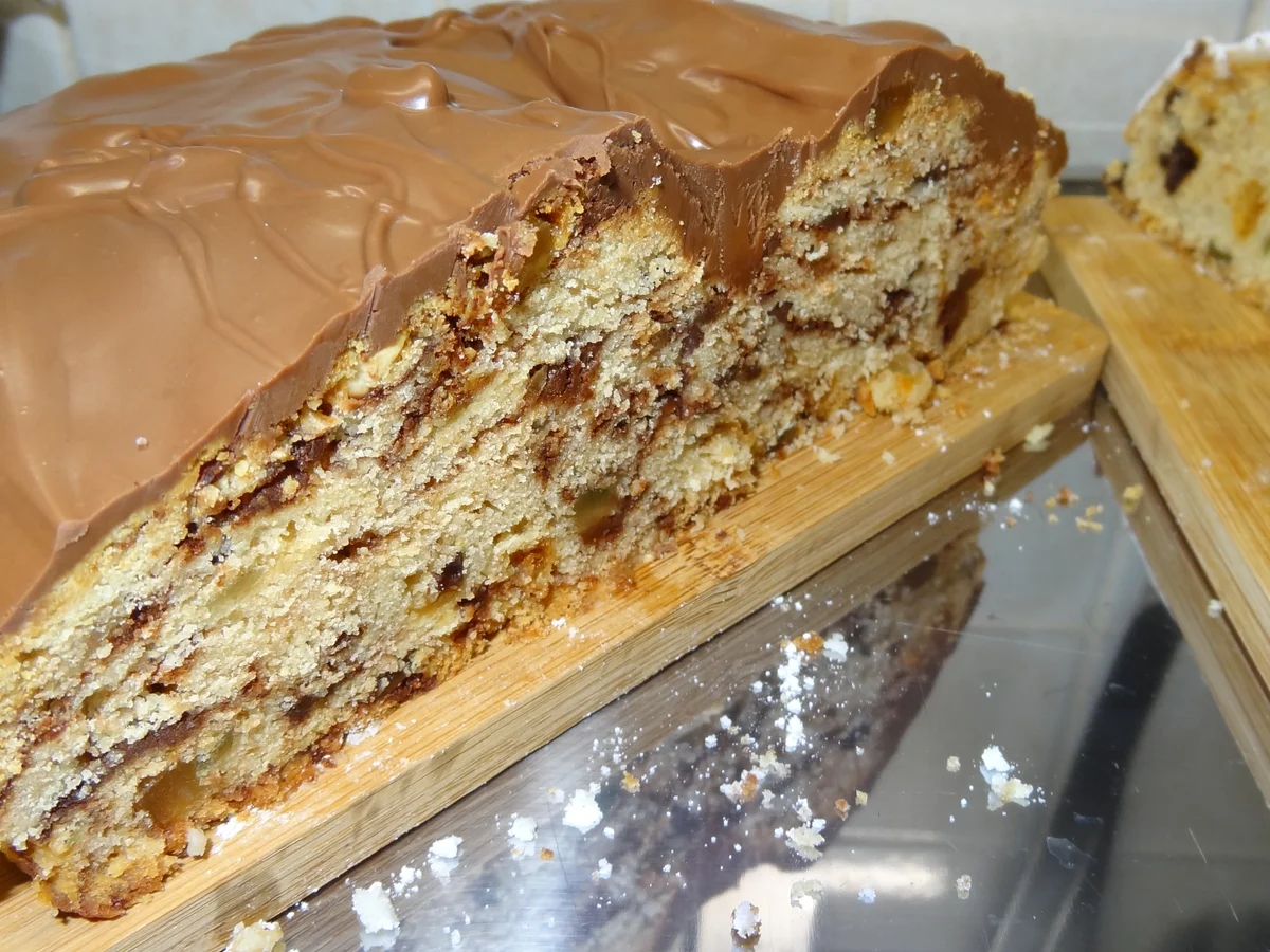 Schokoladenstollen Schüttelstollen - Rezept - Bild Nr. 9598