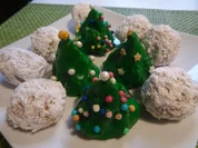 Weihnachtsbäumchen und Schneebälle - Rezept - Bild Nr. 2