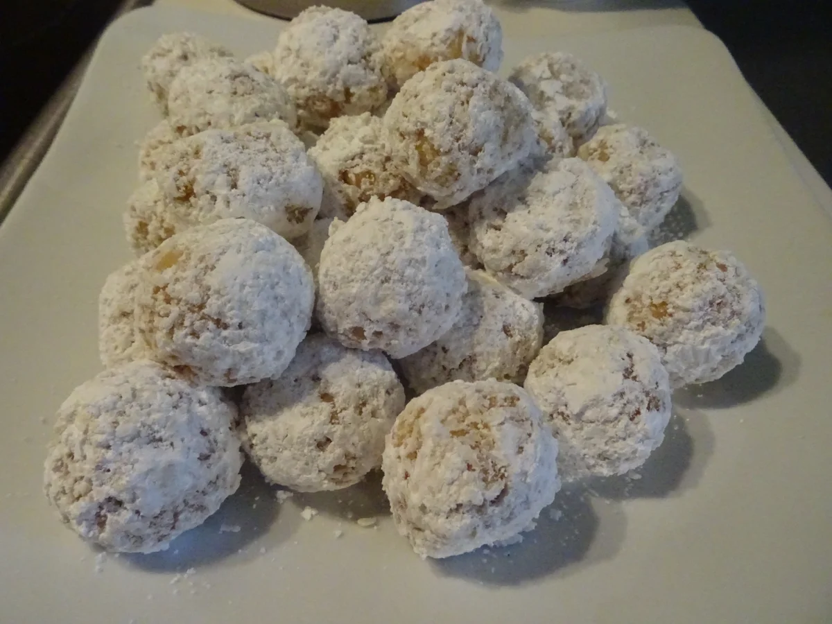 Weihnachtsbäumchen und Schneebälle - Rezept - Bild Nr. 4