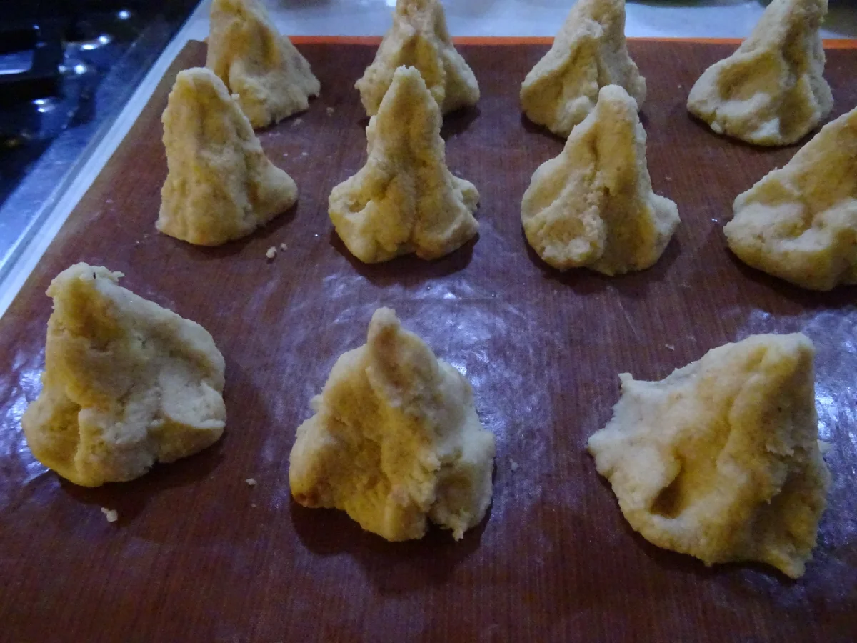 Weihnachtsbäumchen und Schneebälle - Rezept - Bild Nr. 9600