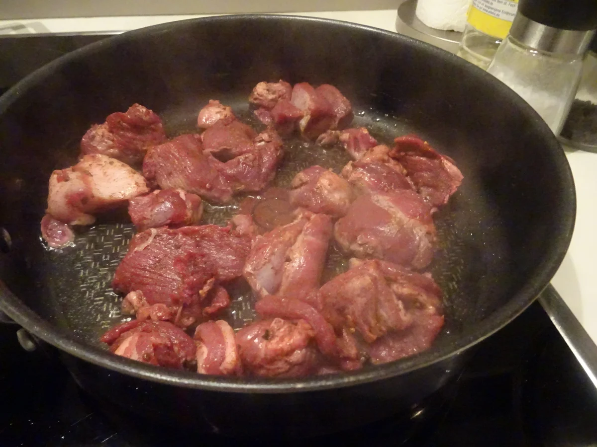 Wild-Ragout nach italienischer Art mit Pappardelle - Rezept - Bild Nr. 9603