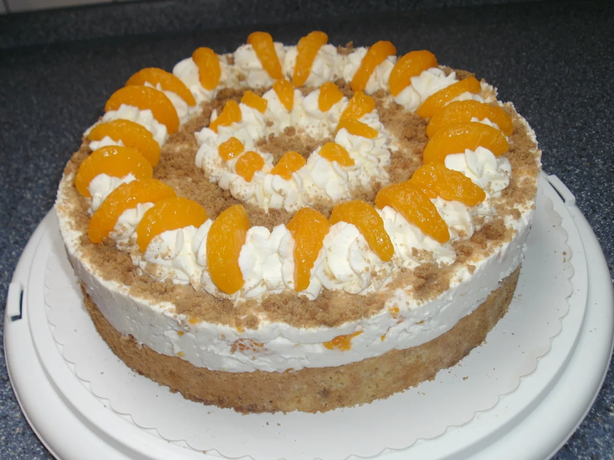 Spekulatius-Mandarinentorte - Rezept - Bild Nr. 2