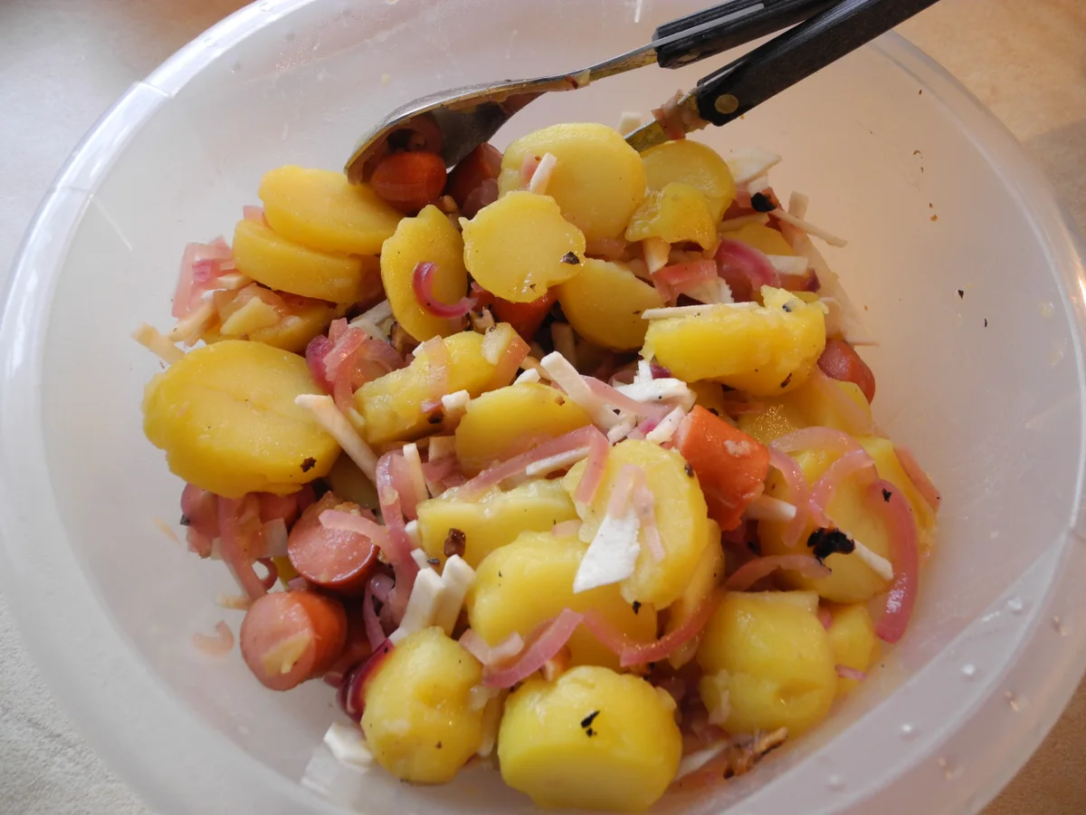 Kartoffelsalat auf deftige Art - Rezept - Bild Nr. 3