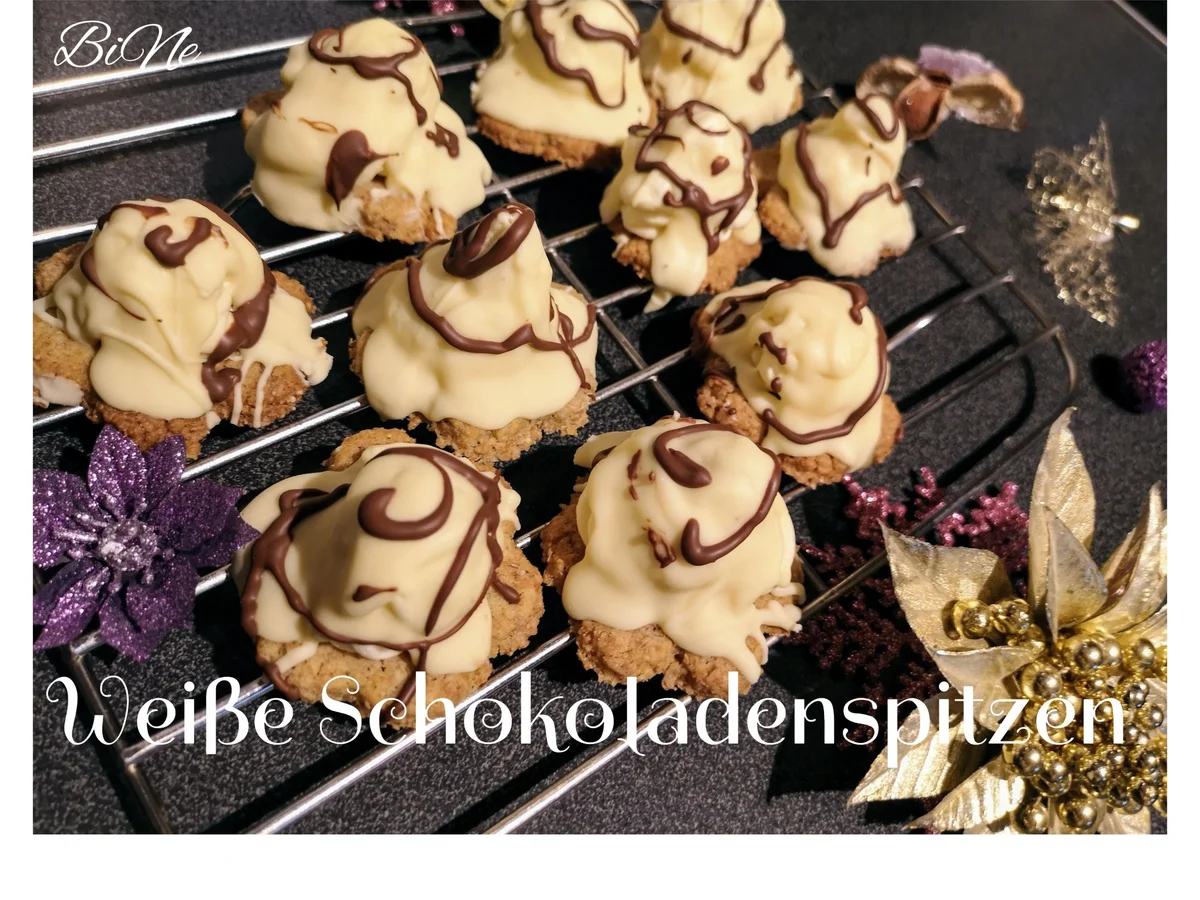 BiNe` S WEIßE SCHOKOLADENSPITZEN - Rezept - Bild Nr. 12