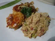 Kaspressknödel mit Rahmspitzkohl und Röstzwiebeln - Rezept - Bild Nr. 2