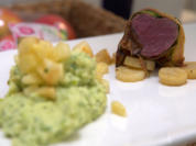 Hase in Zucchini gewickelt mit Petersilienwurzel - Rezept - Bild Nr. 2