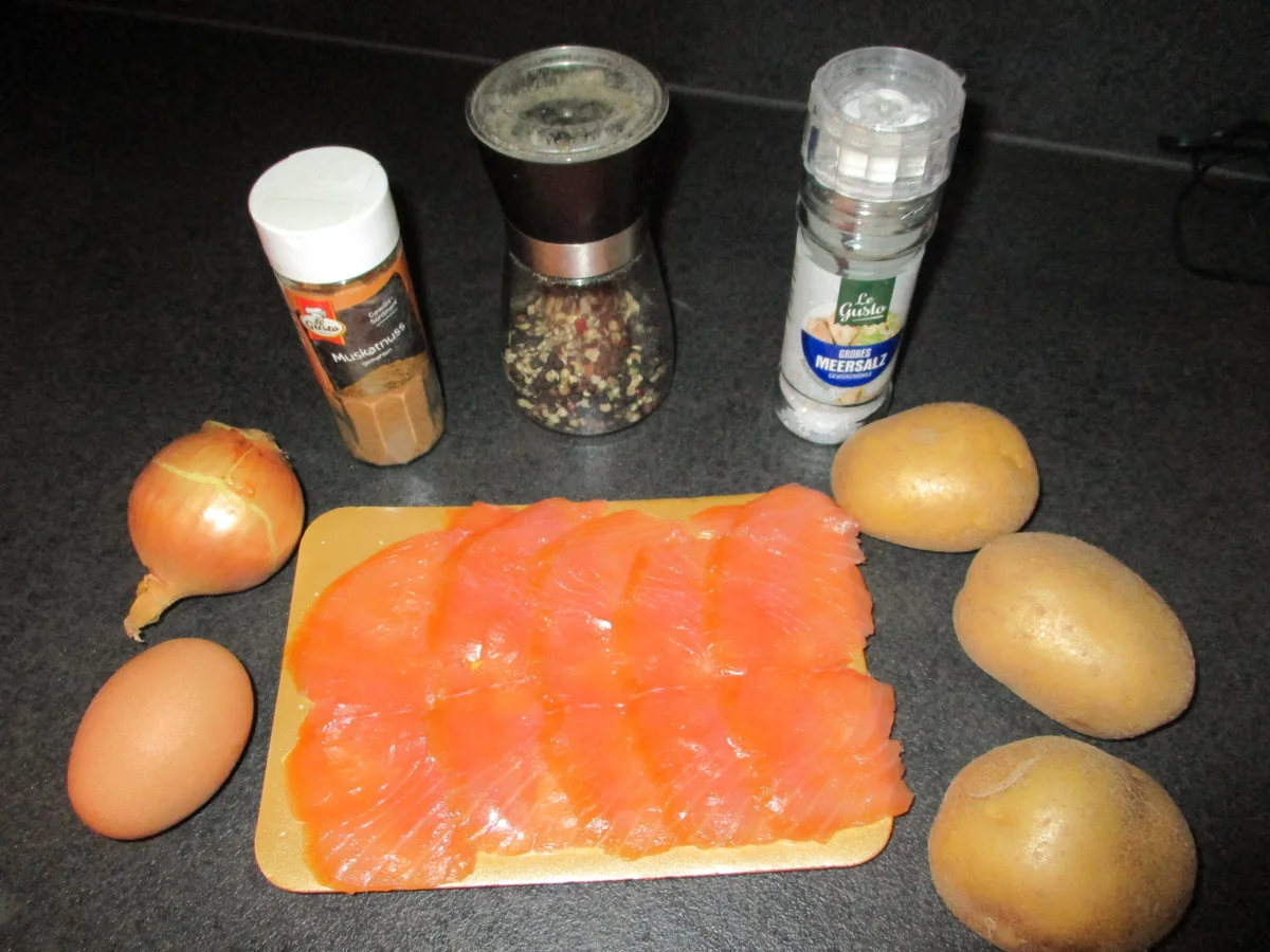 Rezept: 1. Vorspeise: Rösti mit Lachs = kochbar Challenge 12.0 (Dezember 2019) Bild Nr. 3 1. Vorspeise: Rösti mit Lachs = kochbar Challenge 12.0 (Dezember 2019) - Rezept - Bild Nr. 3