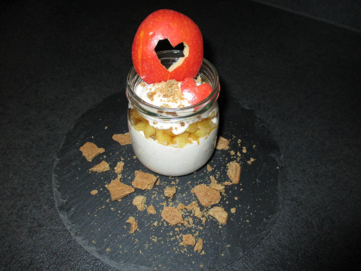 3. Dessert: Zimt-Joghurtquark mit Apfel = kochbar Challenge 12.0 (Dezember 2019) - Rezept - Bild Nr. 5